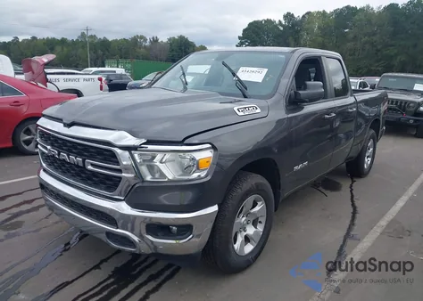 2022 Ram 1500 Big Horn 4X4 6'4 Box from USA, damaged, VIN 1C6RRFBG7NN480887